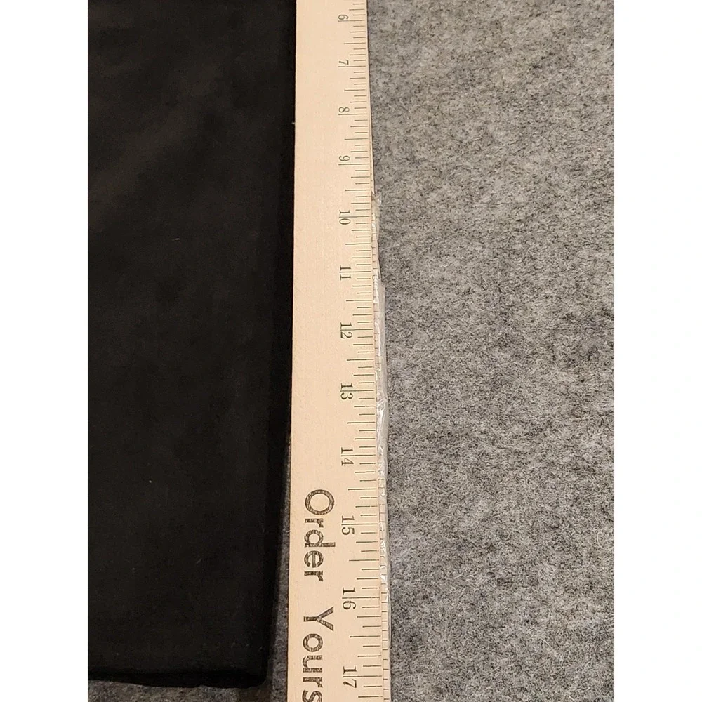 Max Studio Skirt Womens Medium Black Faux Suede Mini Pull On Stretch MSRP‎ $118